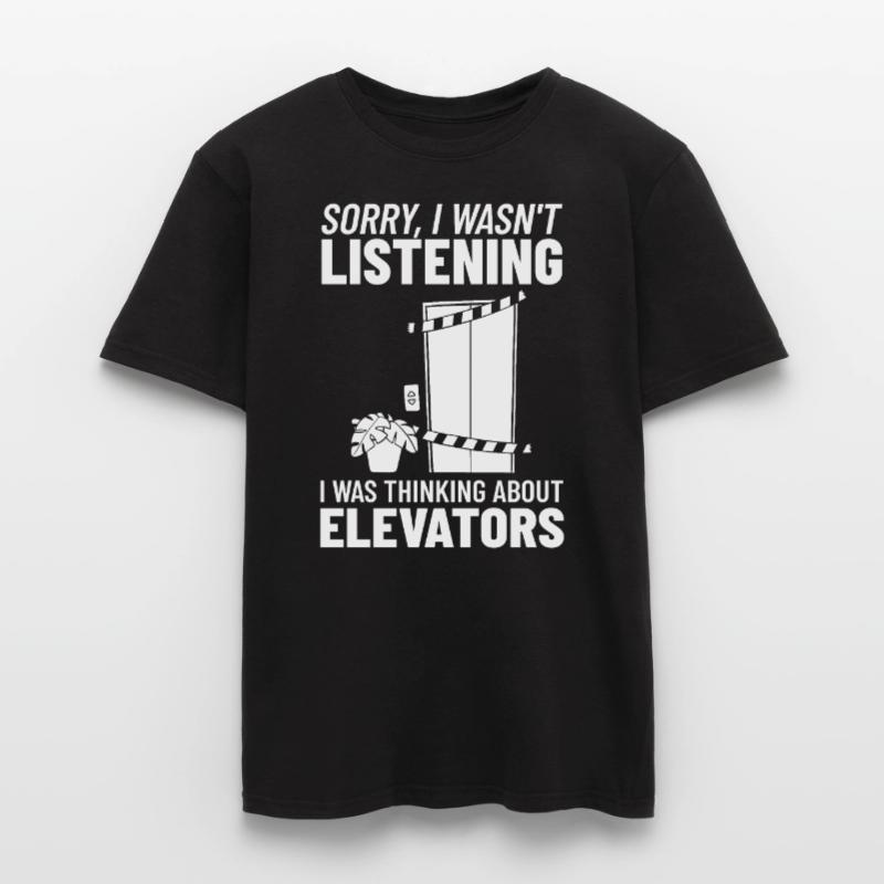 Elevator Elevator Technician Elevator Elevator Men’s T-shirt