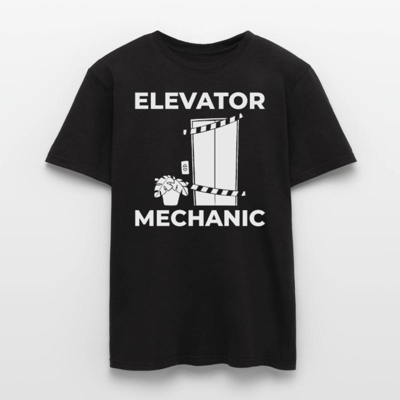Elevator Elevator Technician Elevator Elevator Men’s T-shirt