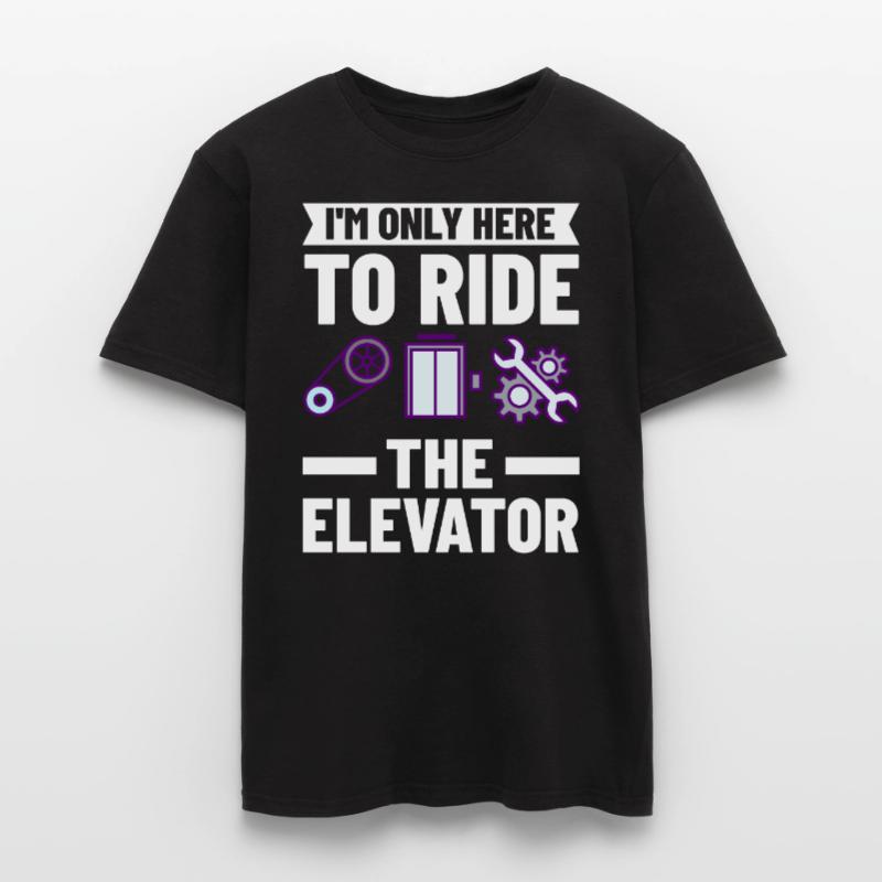Elevator Elevator Technician Elevator Elevator Men’s T-shirt