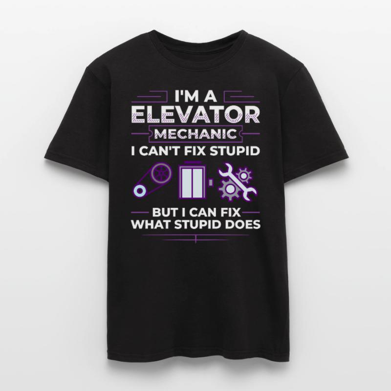 Elevator Elevator Technician Elevator Elevator Men’s T-shirt