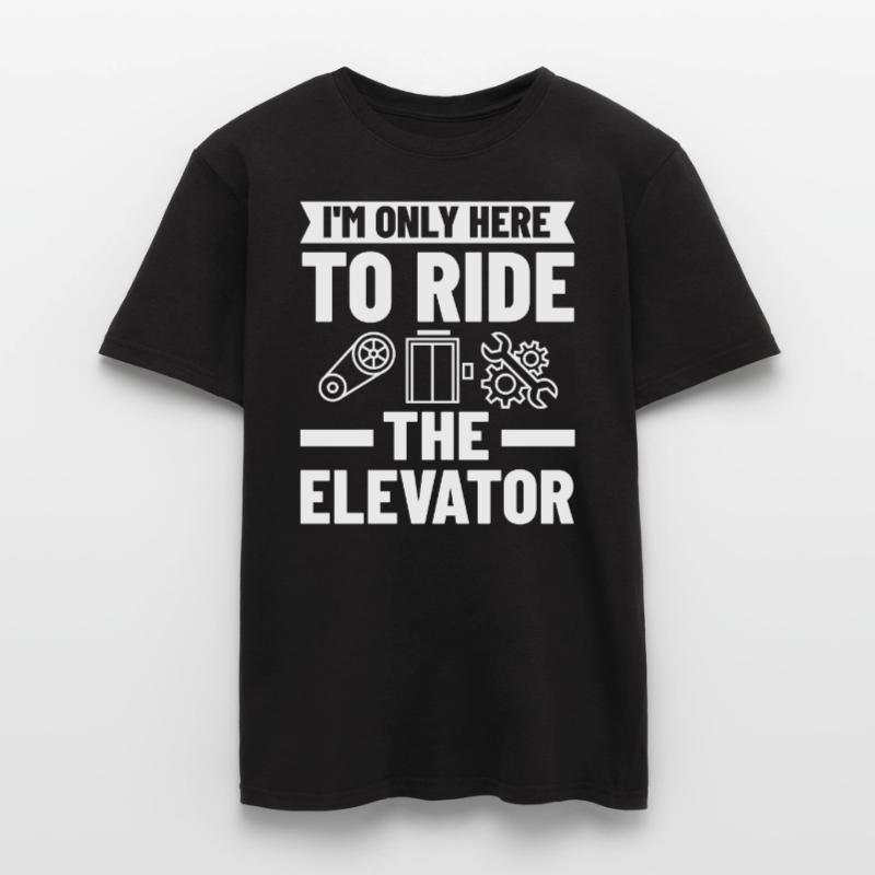 Elevator Elevator Technician Elevator Elevator Men’s T-shirt