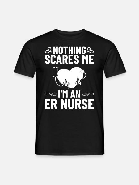 Infirmière d’urgence Premiers soins - T-shirt homme - noir