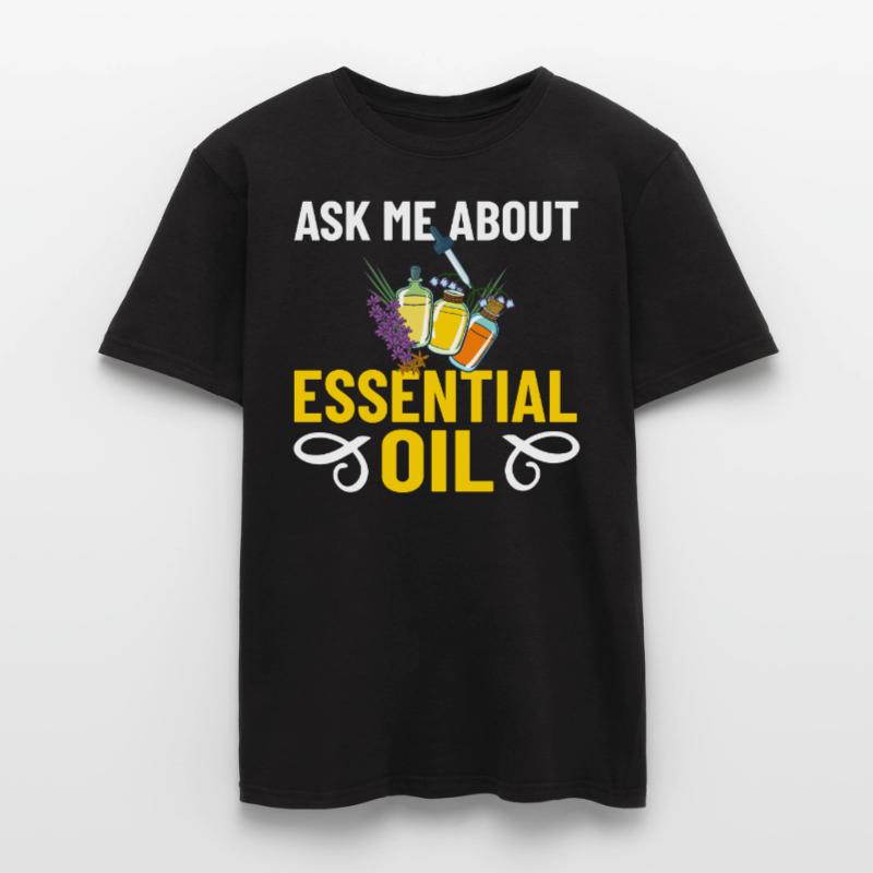 Essential Oil Diffuser Aromatherapy Plants Men’s T-shirt