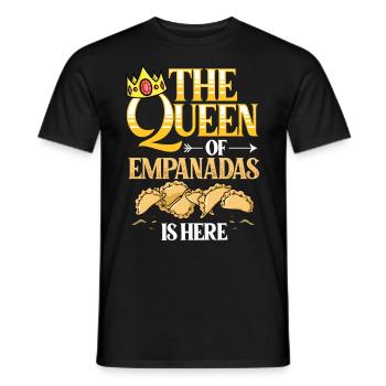 Empanada Argentine Dumpling Espagne - T-shirt homme - noir - Devant - AI Model Male 178 light (178cm)