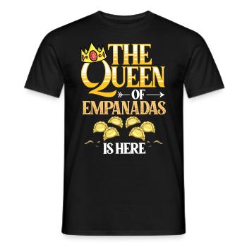 Empanada Argentina Dumpling Spain - Men's T-Shirt - black - Front - AI Model Male 178 light (178cm)