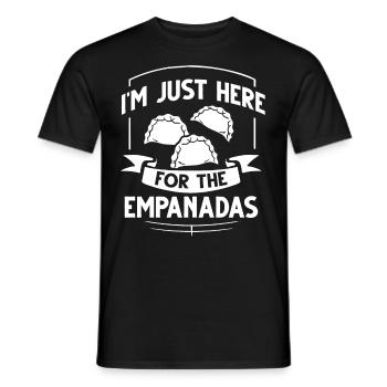 Empanada Argentina Dumpling Spain - Men's T-Shirt - black - Front - AI Model Male 178 light (178cm)