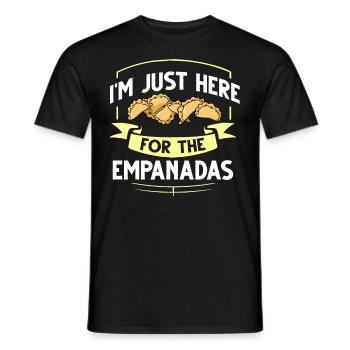 Empanada Argentine Dumpling Espagne - T-shirt homme - noir - Devant - AI Model Male 178 light (178cm)