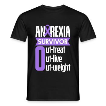 Being Thing Doesnt Define Who I Am - Men's T-Shirt - black - Front - AI Model Male 178 light (178cm)