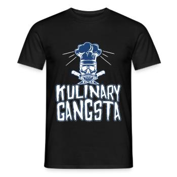 Skull Knives Chef - Men's T-Shirt - black - Front - AI Model Male 178 light (178cm)