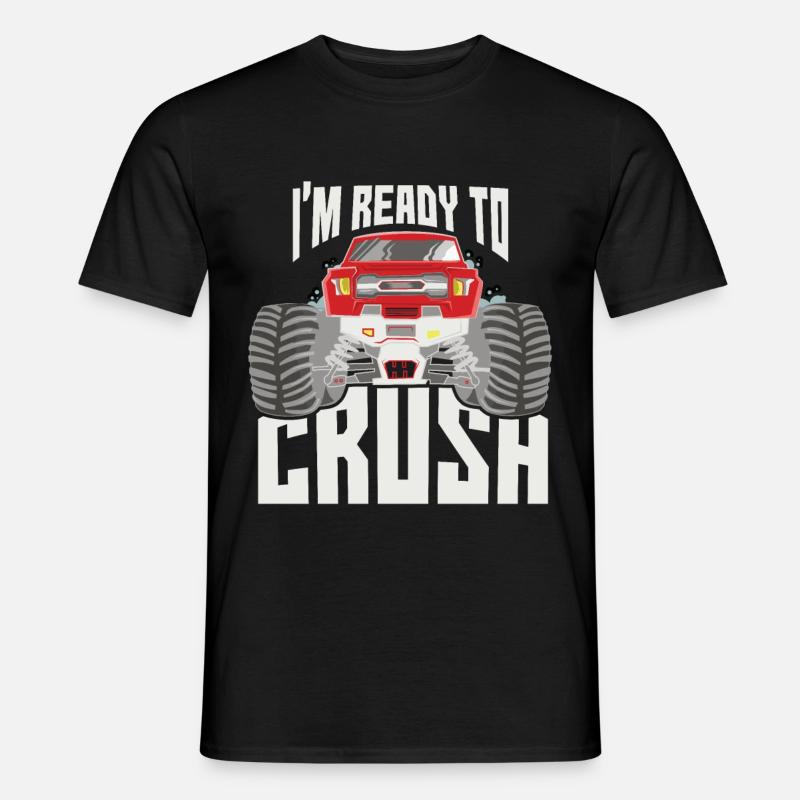 Im Ready To Crush - Männer T-Shirt - Schwarz