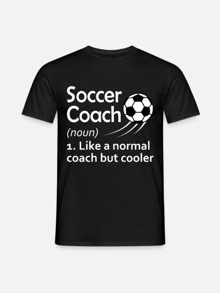 Football Coach - Men's T-Shirt - black