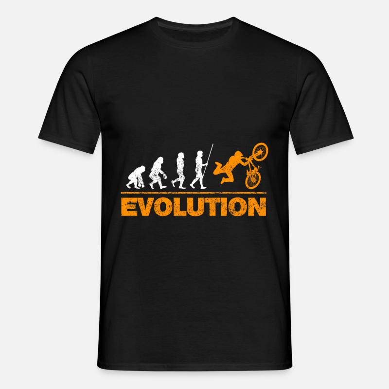 Bicycle Evolution - Men's T-Shirt - black