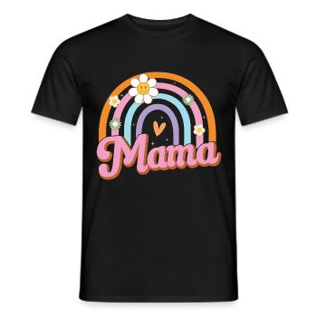 Mama - Männer T-Shirt - Schwarz - Vorne - AI Model Male 178 light (178cm)
