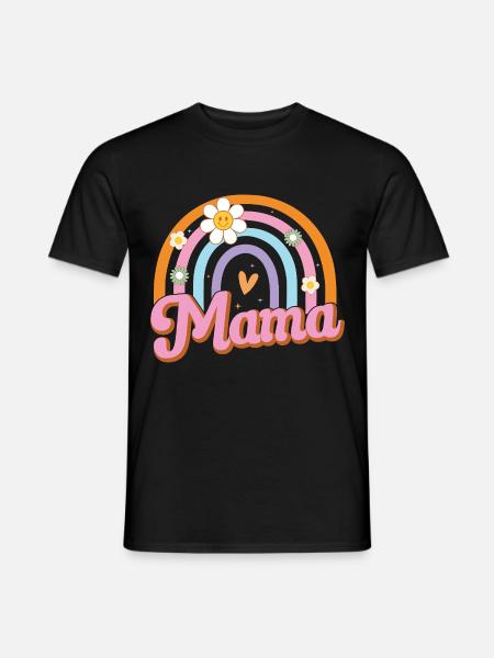 Mama - Männer T-Shirt - Schwarz