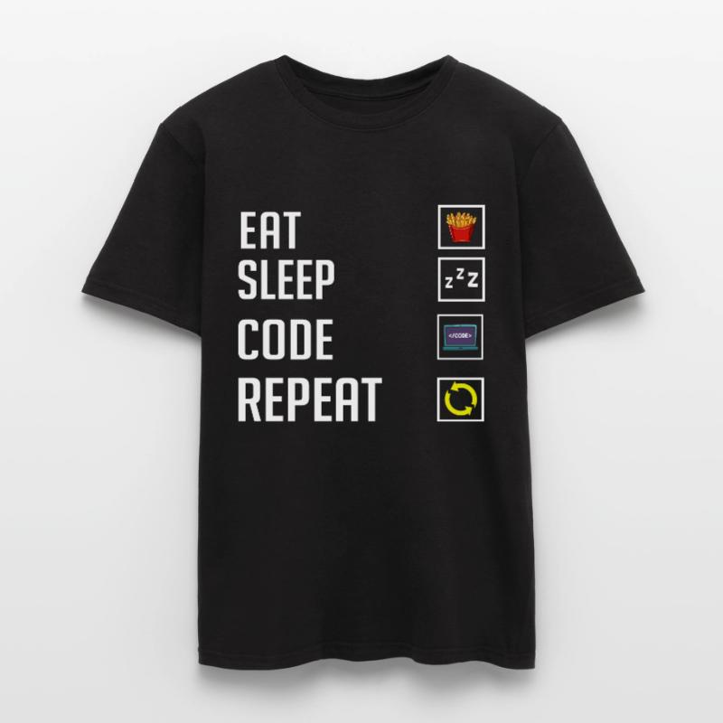 Programmierer Programmieren Computerentwickler Pc Männer T-Shirt