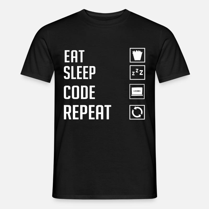 Programmierer Programmieren Computerentwickler Pc - Männer T-Shirt - Schwarz
