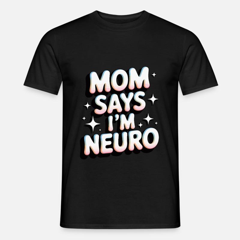 Neurodivers - Männer T-Shirt - Schwarz