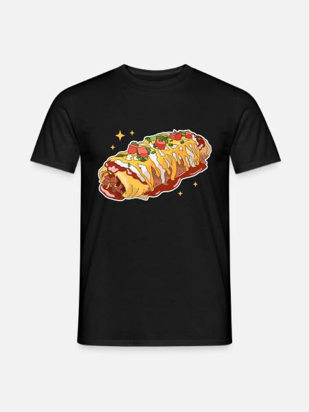Enchilada Mexican Enchiladas Gift - Men's T-Shirt - black