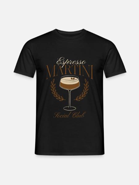 Espresso Martini Social Club - Men's T-Shirt - black