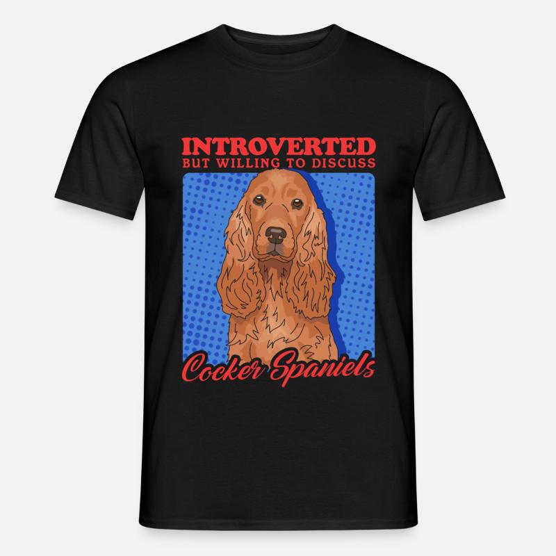 Cocker Spaniel Cocker Spaniel Gift - Men's T-Shirt - black