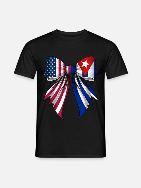 Coquette Schleife Cuba Roots Heritage Cuban Pride - Männer T-Shirt - Schwarz