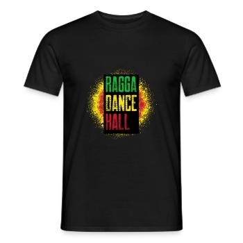 Dance - Music - Ragga Dancehall - Men's T-Shirt - black - Front - AI Model Male 178 light (178cm)