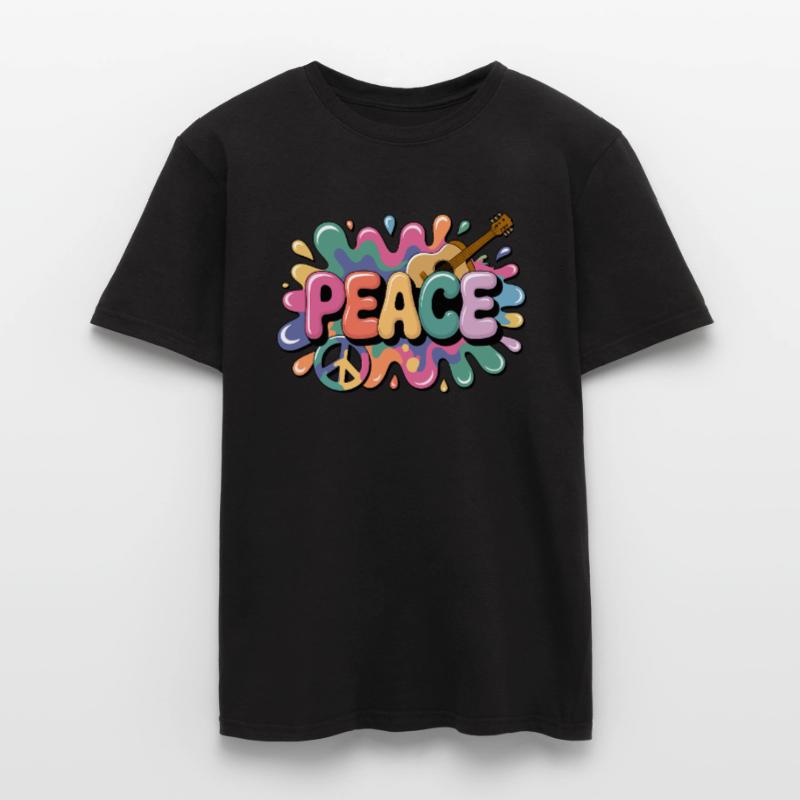 PEACE – Psychédélique T-shirt homme