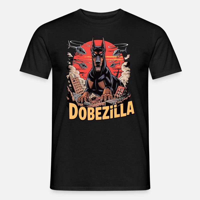 Dobezilla – Der Wachhund der Apokalypse - Männer T-Shirt - Schwarz