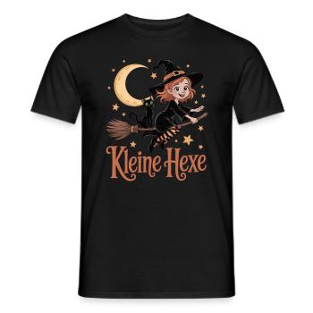 Kleine Hexe – Magisch und süß - Männer T-Shirt - Schwarz - Vorne - AI Model Male 178 light (178cm)