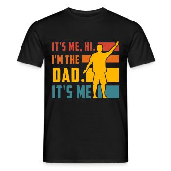 Ich bin's Hallo, ich bin der Vater, ich bin es, - Männer T-Shirt - Schwarz - Vorne - AI Model Male 178 light (178cm)