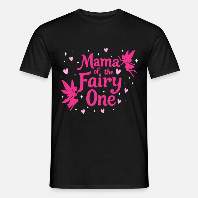 Mama der Fee Eins - Männer T-Shirt - Schwarz