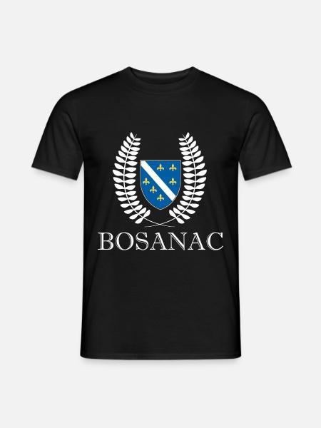 Bosnien serbisches bosnien junge - Männer T-Shirt - Schwarz