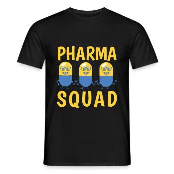 Pharma Squad Tanzen Pillen - Männer T-Shirt - Schwarz - Vorne - AI Model Male 178 light (178cm)