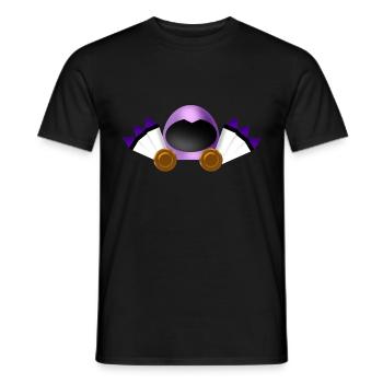B-LOX ~ Dominus Rex - T-shirt homme - noir - Devant - AI Model Male 178 light (178cm)