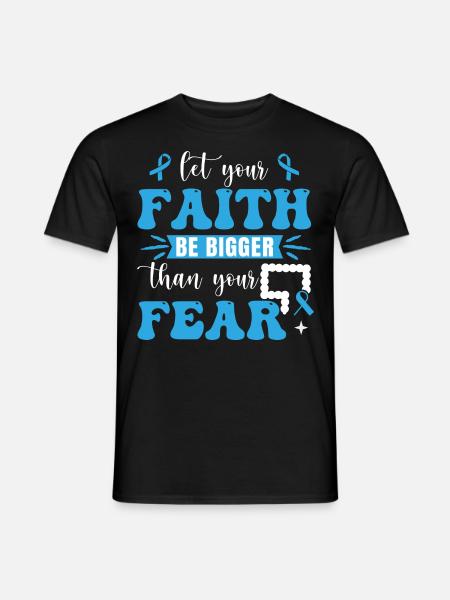 Colon Cancer Warrior - Men's T-Shirt - black