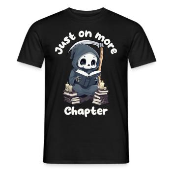 Cute Grim Reaper - Plus qu’un chapitre Halloween - T-shirt homme - noir - Devant - AI Model Male 178 light (178cm)