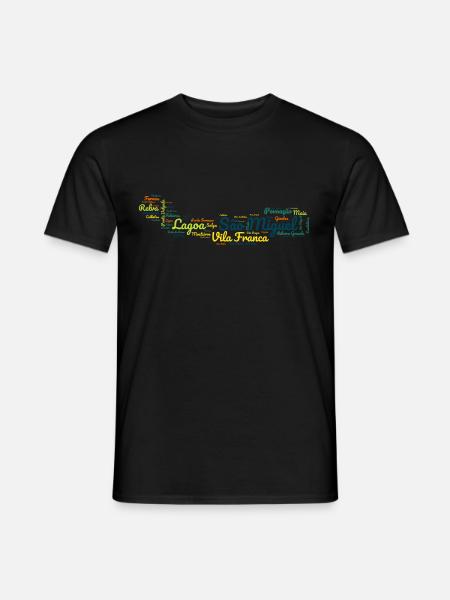 Azoren Sao Miguel São Miguel Island - Männer T-Shirt - Schwarz