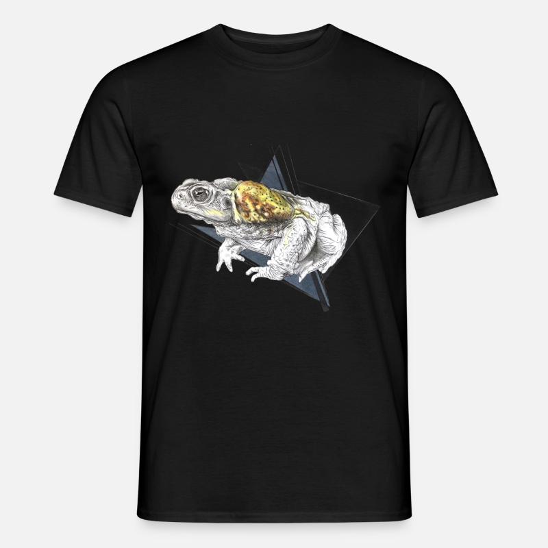 Riesenfrosch Bufo - Männer T-Shirt - Schwarz