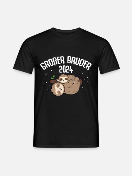 Großer Bruder 2024 - Männer T-Shirt - Schwarz