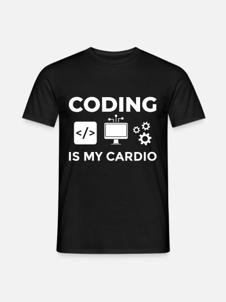 Software Entwicklung Softwareentwickler Entwickler - Männer T-Shirt - Schwarz