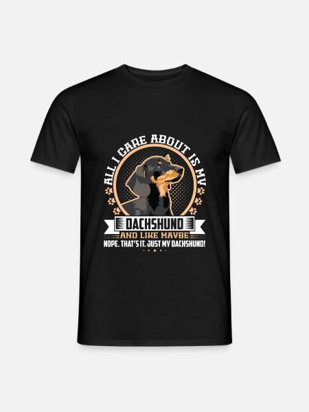 Teckel Teckel Teckel Teckel Cadeau - T-shirt homme - noir