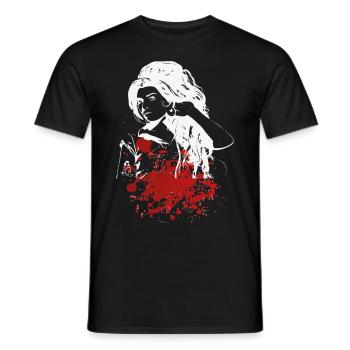 AMY - SOUL - Men's T-Shirt - black - Front - AI Model Male 178 light (178cm)