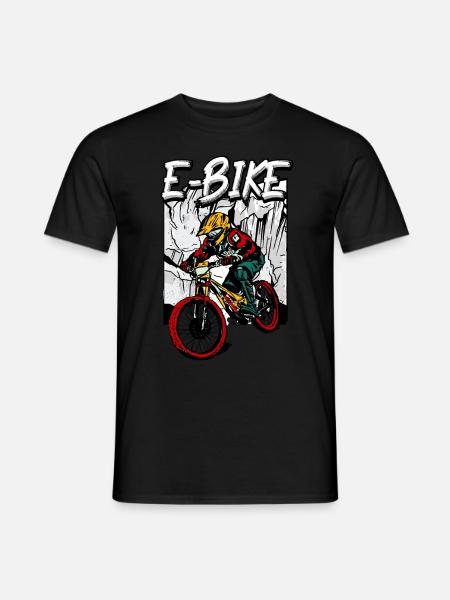 Pedelec E-Bike - Men's T-Shirt - black