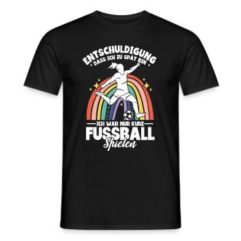 Fußballspielerin Frauen Fußball - Männer T-Shirt - Schwarz - Vorne - AI Model Male 178 light (178cm)