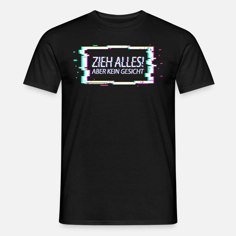 Techno Musik - Männer T-Shirt - Schwarz