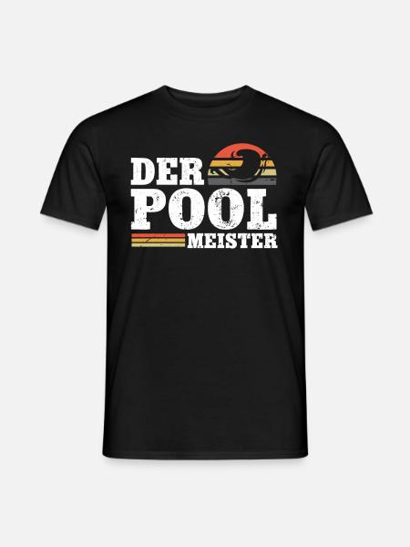 Rettungsschwimmer Bademeister - Männer T-Shirt - Schwarz