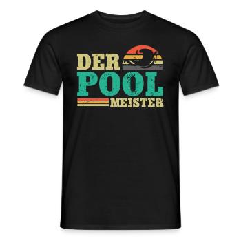 Rettungsschwimmer Bademeister - Männer T-Shirt - Schwarz - Vorne - AI Model Male 178 light (178cm)