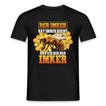 Beekeeper Beekeeper - Men's T-Shirt - black - Front - AI Model Male 178 light (178cm)