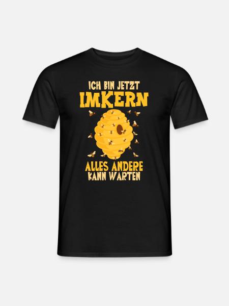 Bienenzüchter Imker - Männer T-Shirt - Schwarz