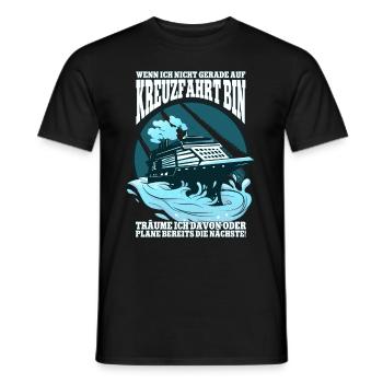 Kreuzfahrt - Männer T-Shirt - Schwarz - Vorne - AI Model Male 178 light (178cm)